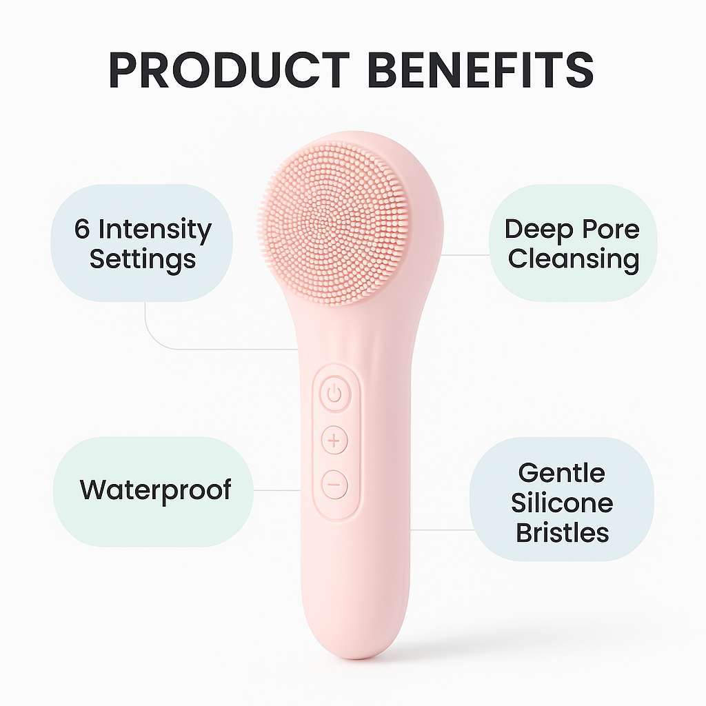 LumaSkin™ Sonic Cleansing Brush