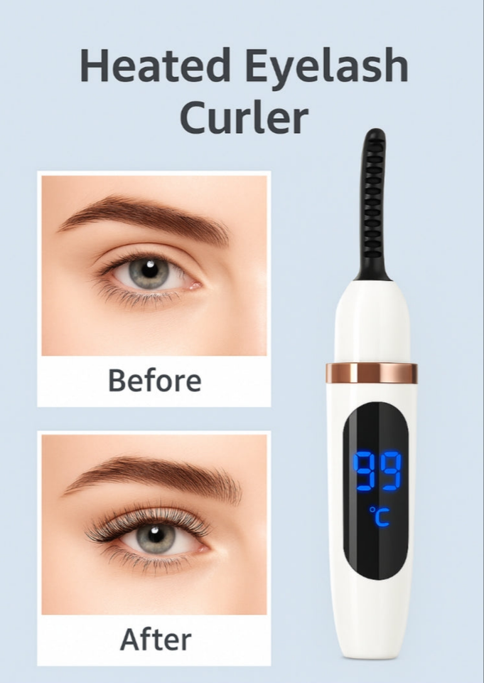 LumaCurl Heated Eyelash Curler