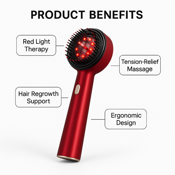 LumaComb  Electric Scalp Massager