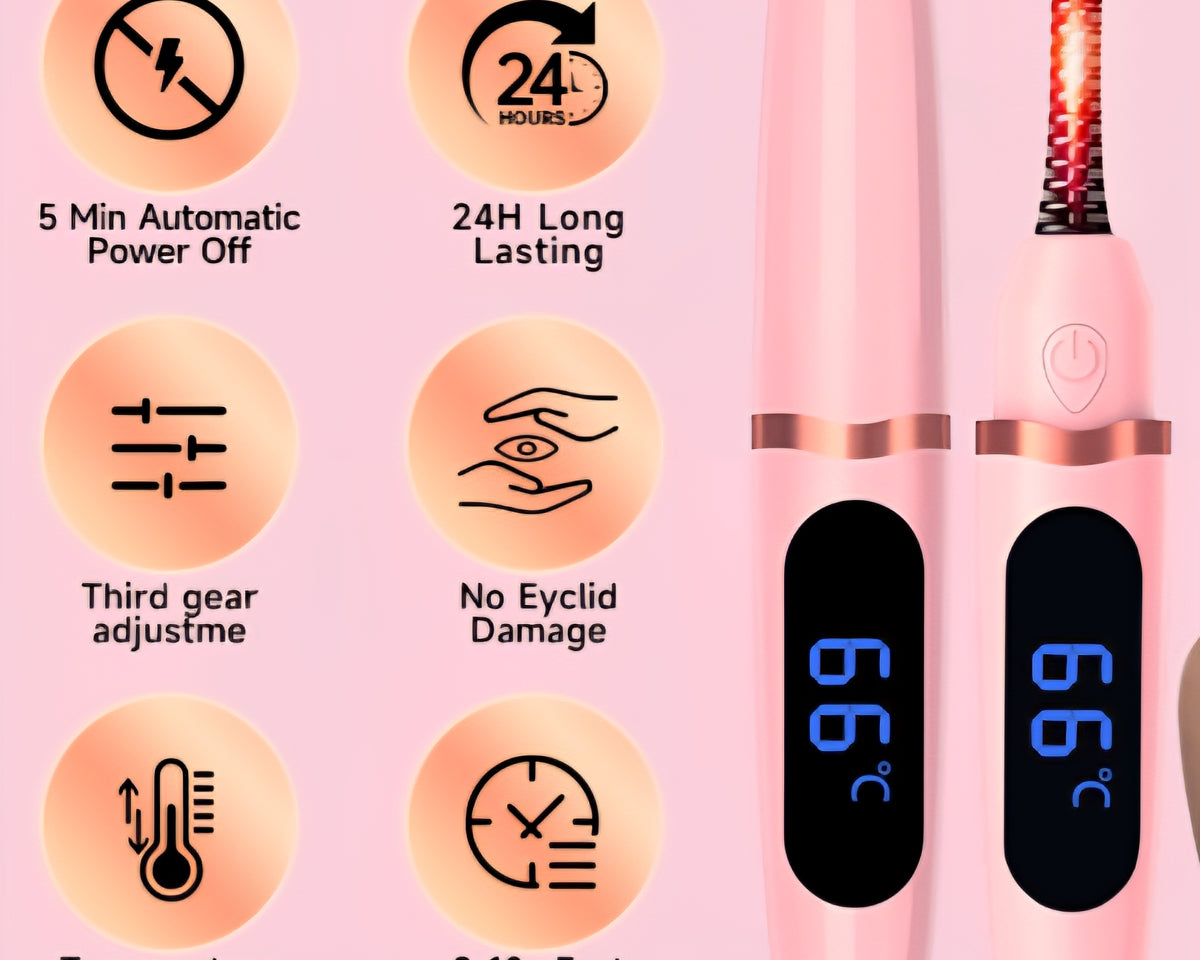 LumaCurl heated  eyelash specifications 